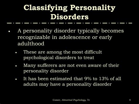 Ppt Personality Disorders Powerpoint Presentation Free Download Id