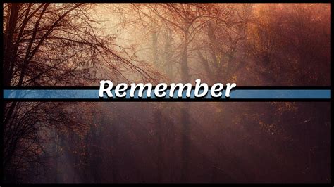 The Art of Remembering