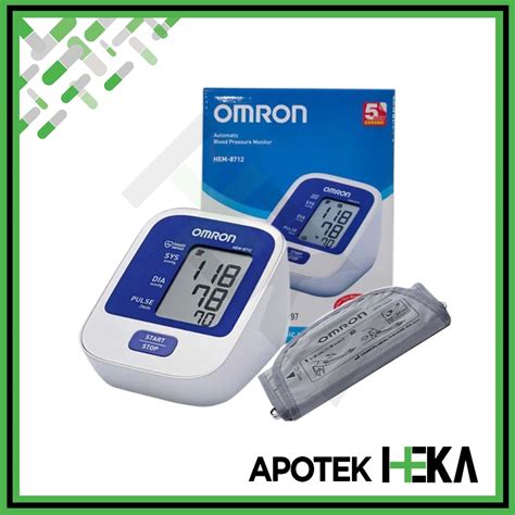 Jual Tensi Digital Omron HEM 8712 Alat Cek Tekanan Darah Otomatis