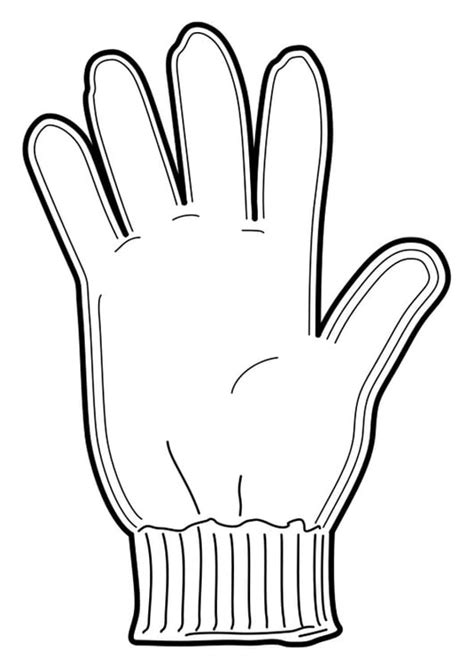 Dibujo Para Colorear De Guantes Imagui