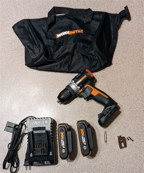 Worx Nitro V Compact Brushless Inch Drill Driver Review All The