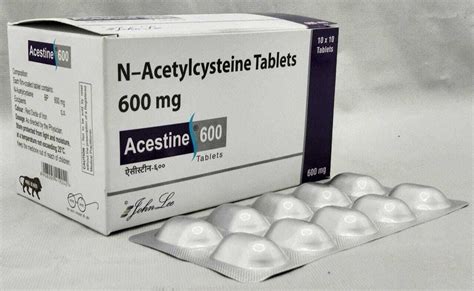 Nacetylcysteine Tablet At Rs 193 Stripe Pharmaceutical Capsules In