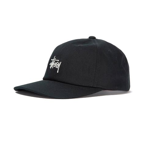 Stussy Stock Low Pro Cap Fa18 Black Highlights