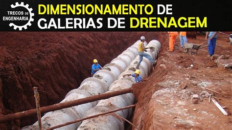 Dimensionamento De Galerias De Drenagem Urbana Youtube