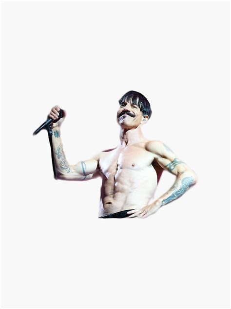 Red Hot Chili Peppers Anthony Kiedis Sticker For Sale By Joshferatu Redbubble