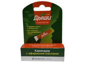 ДЫШИ КАРАНДАШ-ИНГАЛЯТОР С ЭФИР. МАСЛАМИ карандаш д/ингал. 1.6 мл купить ...