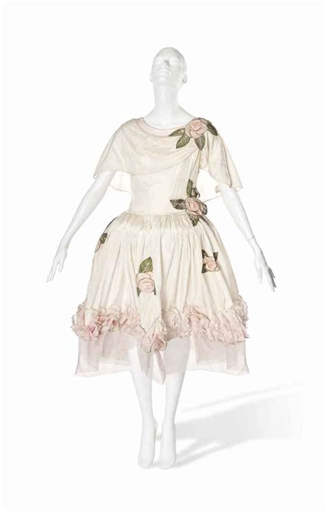 A Jeanne Lanvin Robe De Style Trimmed With Roses 1924 Christie S