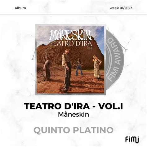 Portal Måneskin Brasil Fansite on Twitter O álbum Teatro D Ira