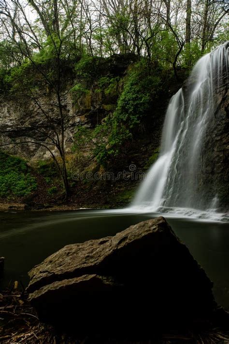 Hayden Falls In Columbus Ohio Stock Photo Image Of Pouring Scioto