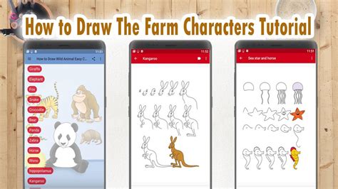 how to draw a wild animal