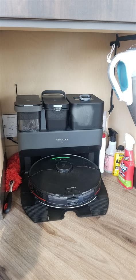 Hidden Robot Dock in Cabinetry. : r/RobotVacuums