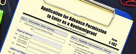 Uscis Releases New Edition Of Form I 192 Myattorneyusa