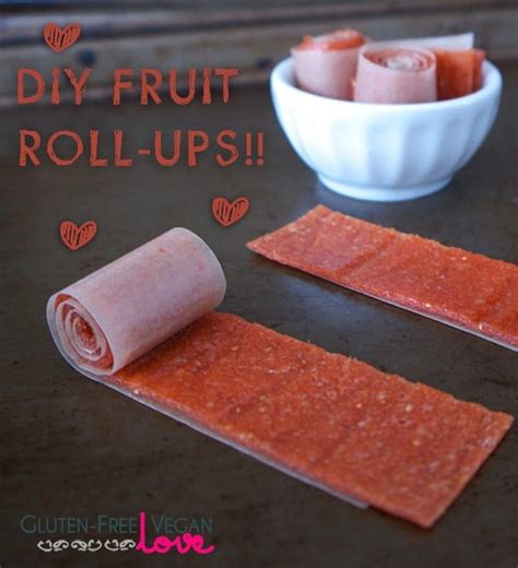 Diy Fruit Roll Ups Recipe