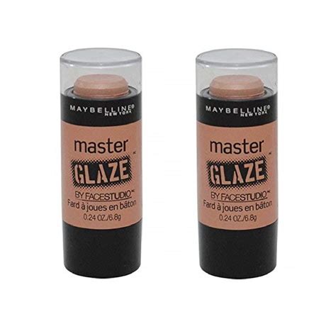 Pack Of 2 Maybelline New York Face Studio Master Glaze Blush Stick Nude Rebellion 201 Walmart