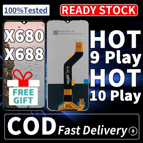 LCD For INFINIX HOT 10 PLAY HOT 11 PLAY X688C X688B X688 Digital Touch Screen Shopee Philippines