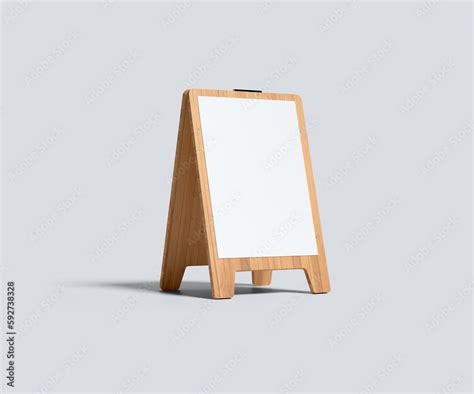 Signboard Mockup Template Stock Illustration | Adobe Stock