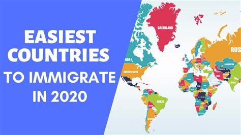 Top 10 Easiest Countries To Immigrate By 2020 YouTube