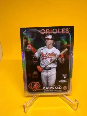 2024 Topps Chrome Update Rookie Debut Prism Refractor USC120 Heston