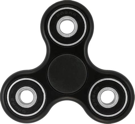 Fidget Spinner Zwart Bol