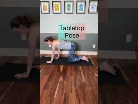 Yoga Tip Tabletop Pose Short Yoga Tips Flexibility Challenge Poses