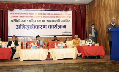 Prez Candidate Poudel A Leader With History Of Struggle For Democracy