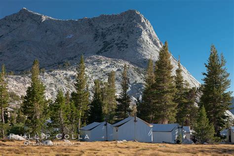 Vogelsang Peak 11500 Rises Above Vogelsang High Sierra Camp