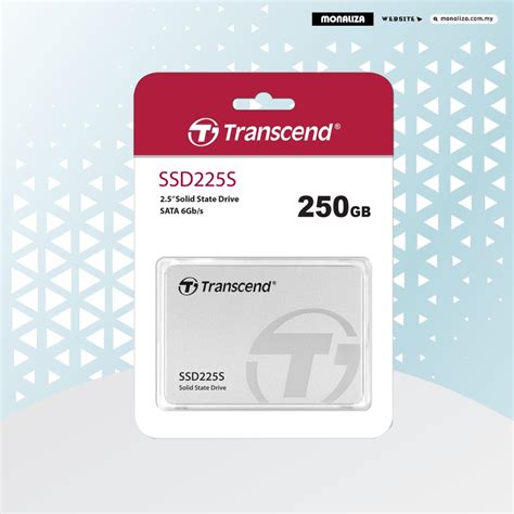 Buy 250GB Transcend SATA III 6Gb/s SSD225S best price in Pakistan