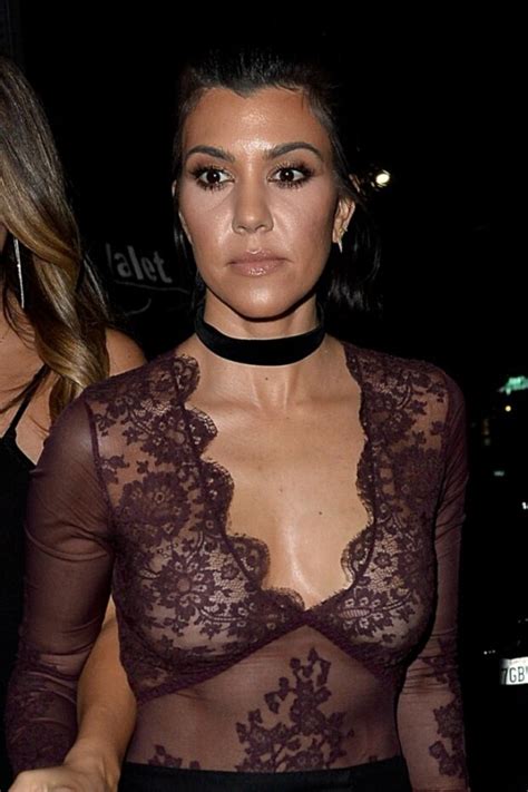 Kourtney Kardashian Shows Off Her Tits Fozzythebear