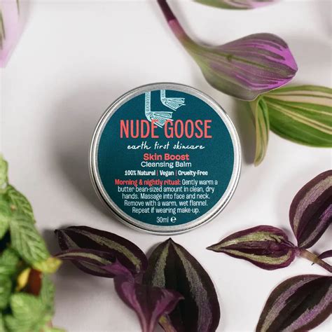 Skin Boost Cleansing Balm Ml Nude Goose Natural Skincare