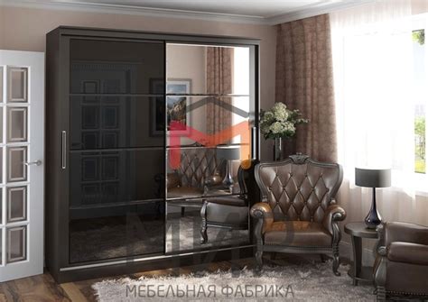 Шкаф-купе "Танго-2" 1500, габарит 1500*2200*600 - 1 вариант. Шкаф-купе ...