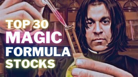 Magic Formula Investing 30 Returns Magic Formula Stock Screener