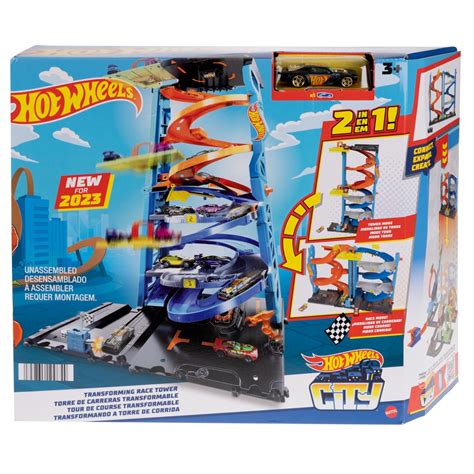 Set De Joaca Hot Wheels City Transforming Race Tower Mattel Hot Wheels Mattel
