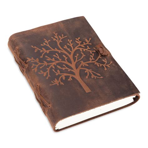 Buy Leather Journal Tree Of Life Genuine Leather Notebooks For Women