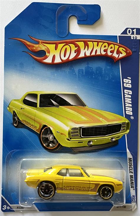 Hot Wheels Kmart Exclusive Muscle Mania Camaro Yellow P Lazada Ph