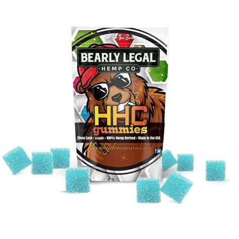 Hhc Gummies Blue Raspberry 500mg 25 Pack