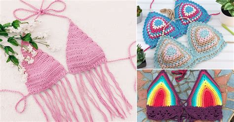 Crochet Bikini Top Free Patterns Hello Lidy