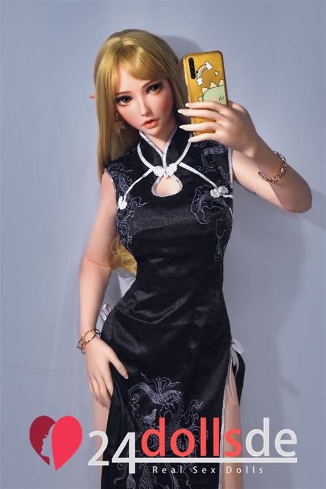Cyndy Kg ElsaBabe Dolls Silikon Realistic Sex Doll Saugnippel