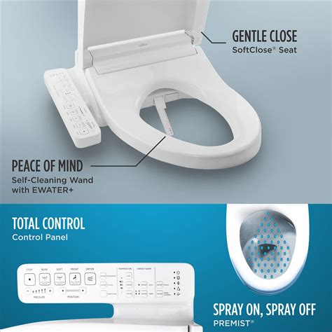 toto sw washlet  electronic bidet toilet seat  premist