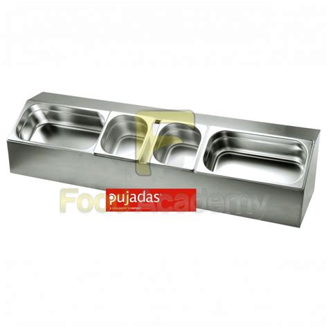 Подставка для гастроемкостей Pujadas, закрытая, наклонная: цена, фото ...