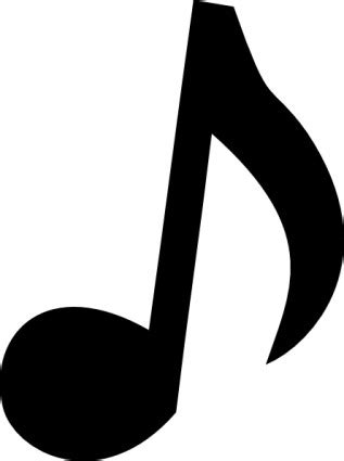 Music Notes Silhouette - ClipArt Best