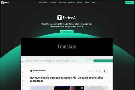 Thrive AI Tu compañero de IA para un crecimiento personal y