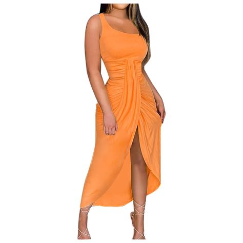 Ussuma Sundresses For Women Casual Beach Sexy Dresses For Women Summer