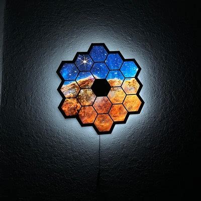 Galaxy LED Wall Art Sign, Light-up Sign, Outer Space, Neon Like, Wall ...