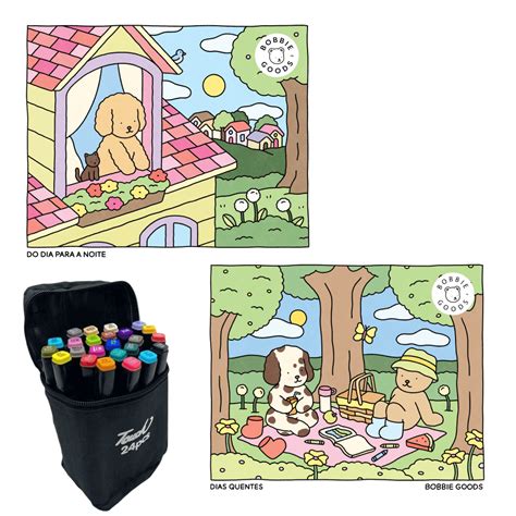 Dia E Noite Para Colorir - 10