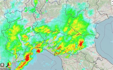 Situazione Live Di Domenica Settembre Con Tanta Pioggia E Temporali