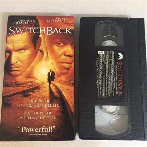 Switch Back Dennis Quaid Danny Clover Vhs Tape Ships Free Same Day With