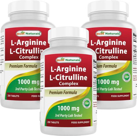 Amazon Nature S Bounty L Arginine Mg Tablets Pack Of