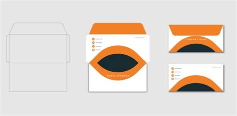 Premium Vector Creative Modern Envelope Template