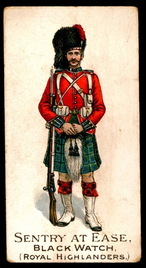 Cigarette Card Sentry Black Watch Flickr Photo Sharing British