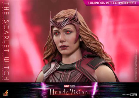 Hot Toys TMS036 汪達與幻視緋紅女巫Scarlet Witch1 6 比例收藏級人偶